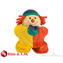 Meet EN71 and ASTM standard ICTI plush toy factory stuffed clown